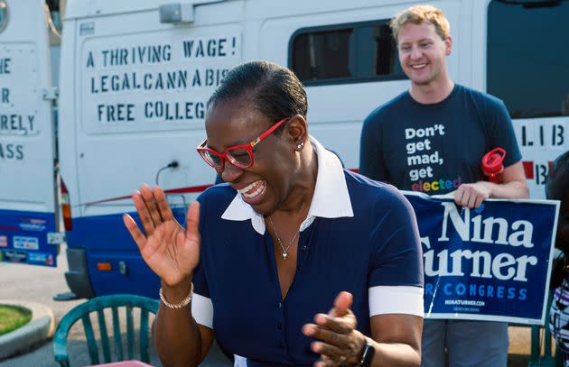 Progressive Nina Turner is up for a rematch against Rep. Shontel Brown (D-Ohio).  (Photo: Phil Long/Associated Press)