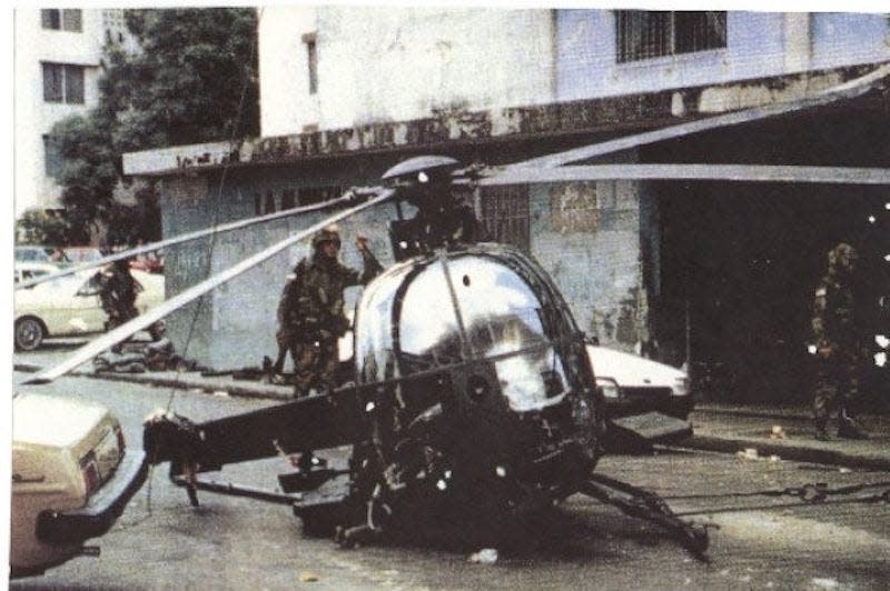 Acid Gambit helicopter