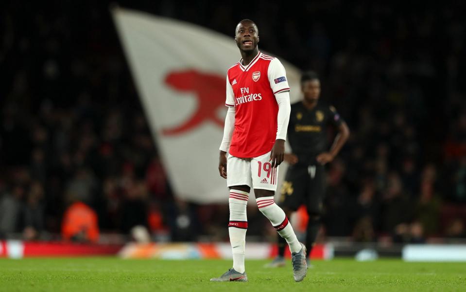 Nicolas Pepe of Arsenal - GETTY IMAGES