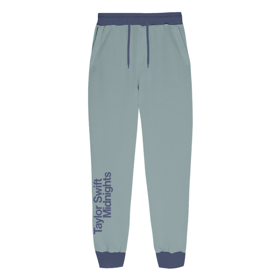 Taylor Swift Midnights Teal Color Block Sweatpants