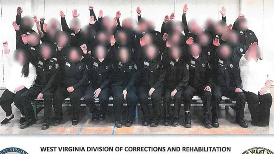A three-page executive summary was released Monday detailing the state's inquiry into the controversial image. (West Virginia Division of Corrections and Rehabilitation)