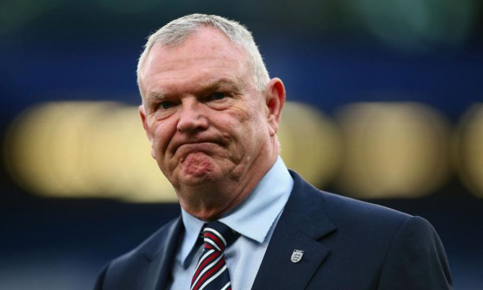 Greg Clarke is facing tough questions about his future at the FA. 