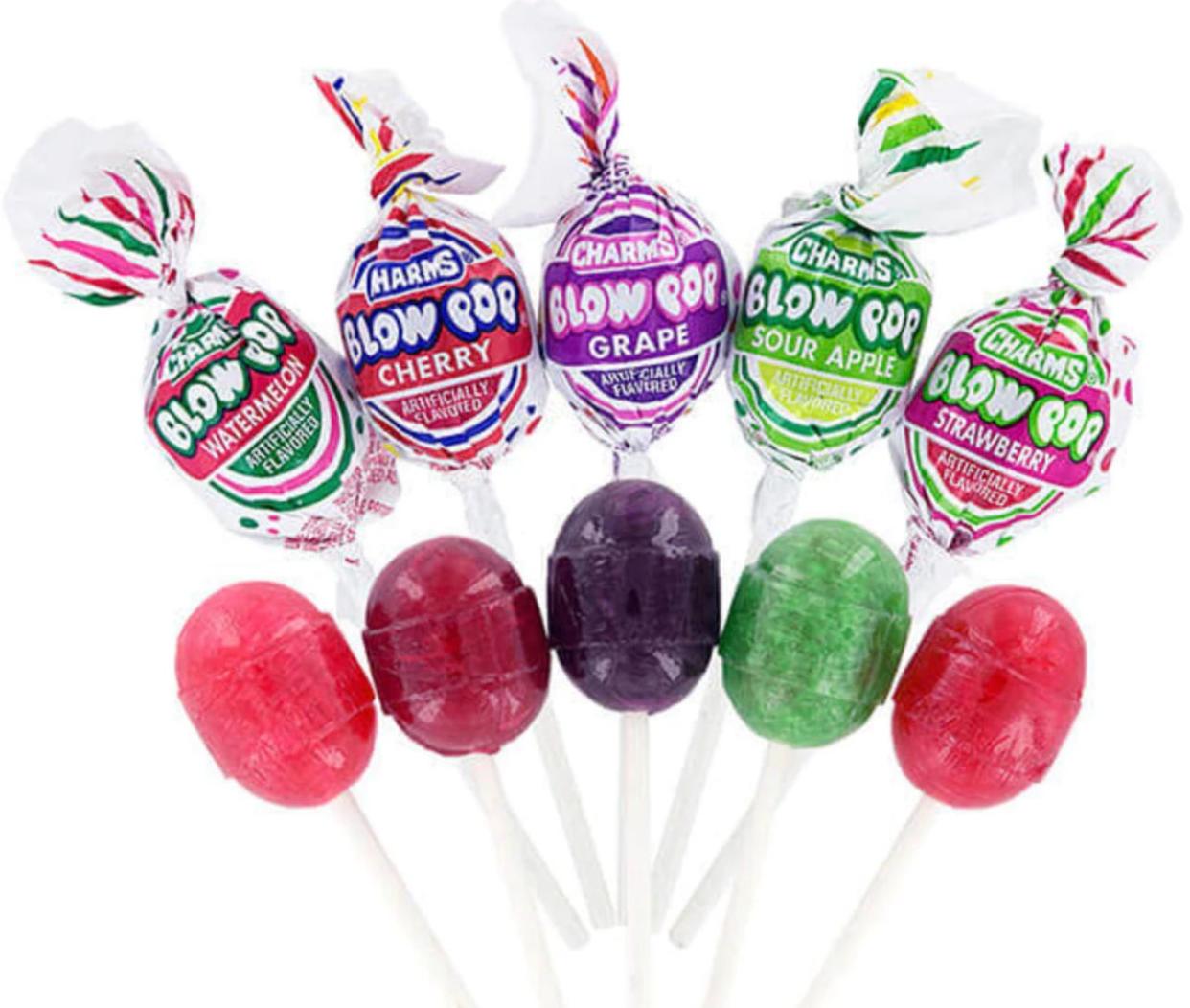 Blow Pops are the top Halloween candy in Ohio, according to CandyStore.com. The online retailer says Ohioans purchased more Blow Pops than any other candy over its 16 years in business.