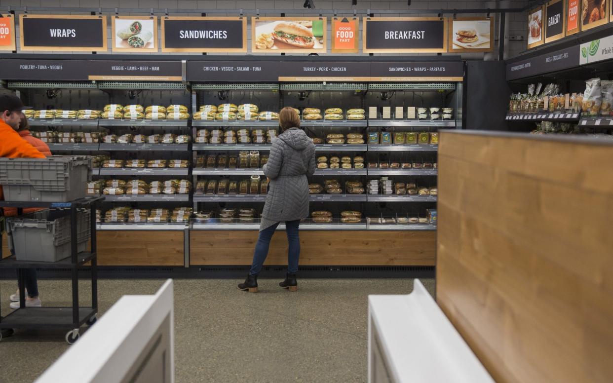 Inside the new Amazon Go cashierless convenience store - Bloomberg