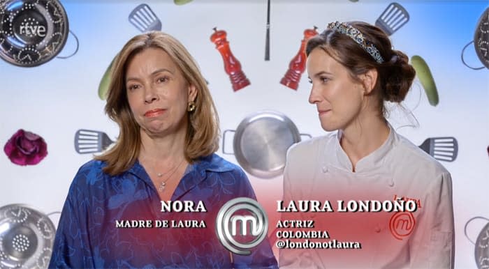 Laura Londoño y su madre Nora