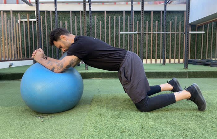 Ejercicios con fitball o pelota de pilates