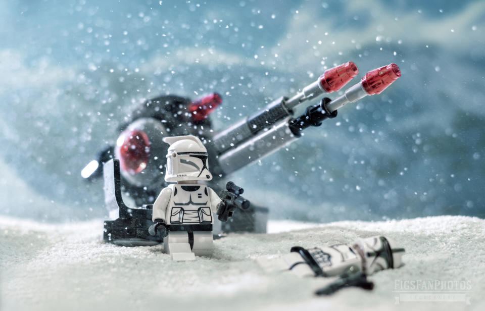 Artistic photos of Lego Star Wars sets and minifigures captured by Benedek Lampert