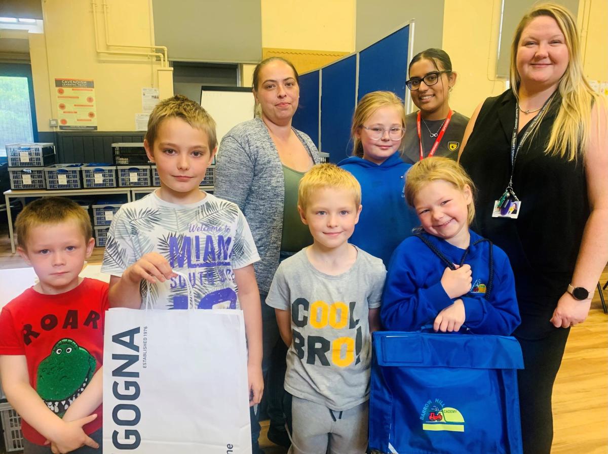 Mum-of-seven praises Derbyshire school for 'kind gesture' as primary set to  provide free uniforms to all pupils in a bid to support struggling parents