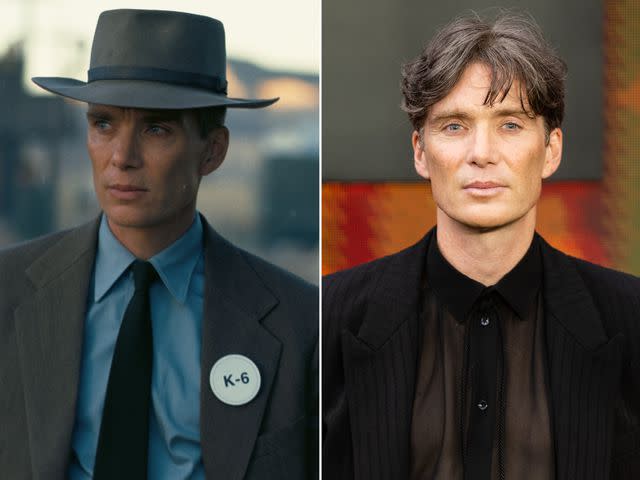 <p>Universal Pictures ; Samir Hussein/WireImage</p> Cillian Murphy as J. Robert Oppenheimer