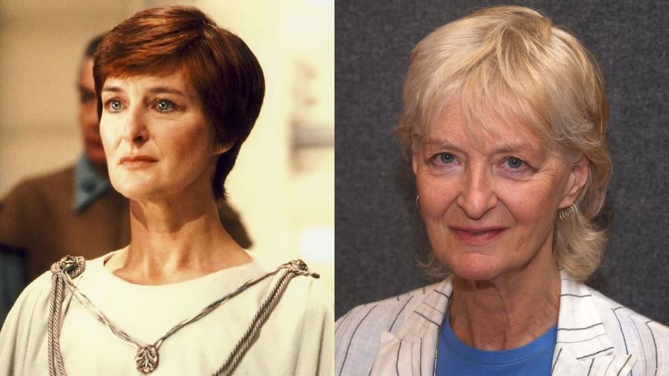 Caroline Blakiston (Mon Mothma): As well as playing Mon Mothma, RADA-trained Blakiston is well known for her role as Lady Patience Hardacre in TV comedy ‘Brass’. She has extensive TV credits and was seen last year in an episode of ‘Agatha Christie: Poirot’.