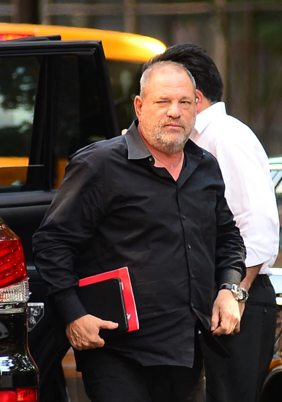 The comedian says Weinstein (here in NYC in July) is not the only one. Source: Getty