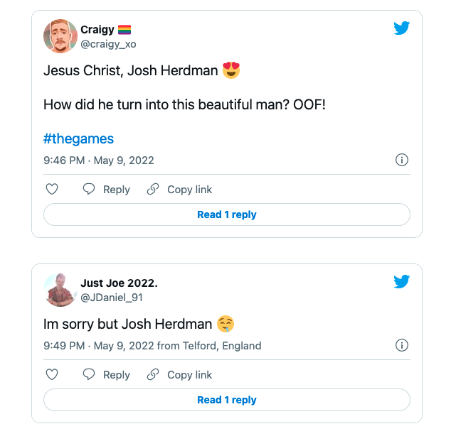 Twitter was ablaze with support for Harry Potter star Josh Herdman. (Twitter)