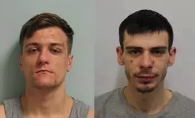 Johnny Berry and Jason Smith were jailed after the robbery spree