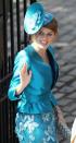 <p>Beatrice wore a bright blue dress adorned with flowers and crystals to Mike Tindall and <a href="https://www.townandcountrymag.com/society/tradition/g19460546/zara-tindall-best-style-moments/" rel="nofollow noopener" target="_blank" data-ylk="slk:Zara Philips;elm:context_link;itc:0;sec:content-canvas" class="link ">Zara Philips</a> wedding.</p>