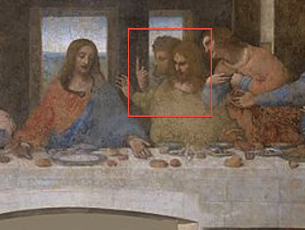 The last supper painting