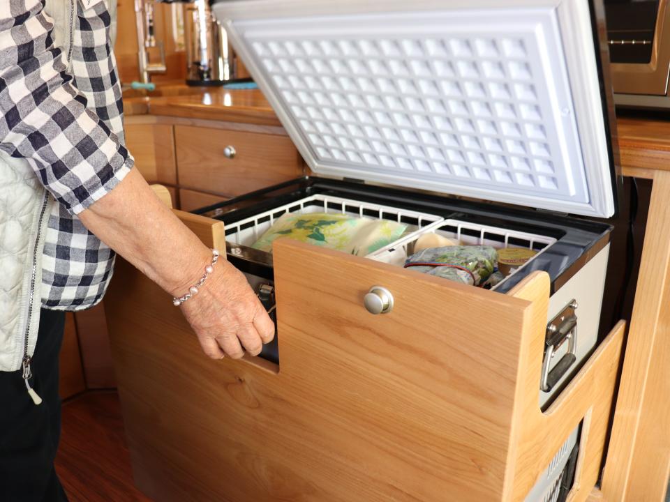 tiny house fridge