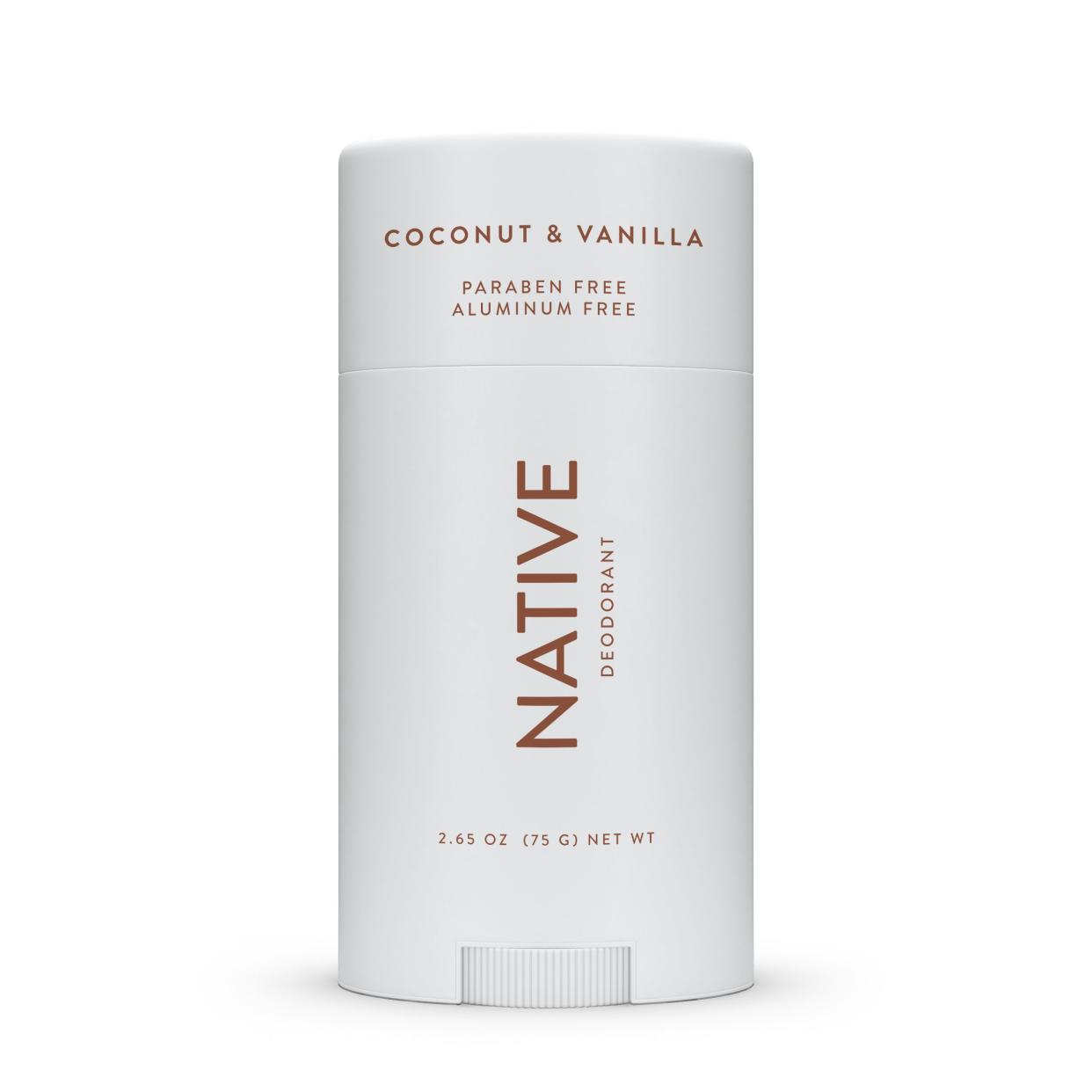 <p><a href="https://go.redirectingat.com?id=74968X1596630&url=https%3A%2F%2Fwww.nativecos.com%2Fproducts%2Fdeo-coconut-vanilla&sref=https%3A%2F%2Fwww.harpersbazaar.com%2Fbeauty%2Fhealth%2Fg46075752%2Fbest-deodorants-for-women%2F" rel="nofollow noopener" target="_blank" data-ylk="slk:Shop Now;elm:context_link;itc:0;sec:content-canvas" class="link rapid-noclick-resp">Shop Now</a></p><p>Coconut & Vanilla Deodorant</p><p>$13.00</p><span class="copyright">Native</span>