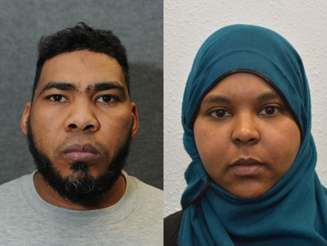 Munir Mohammed from Derby and Rowaida El-Hassan from London were found guilty of planning an Isis-inspired terror attack: North East Counter Terrorism Unit