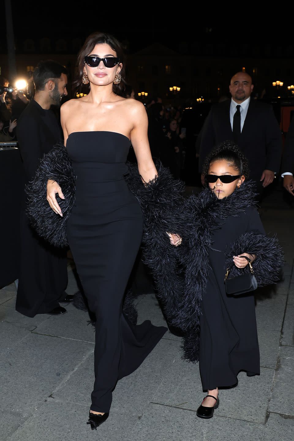 valentino outside arrivals paris fashion week haute couture springsummer 2024