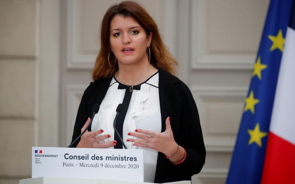 French Junior Minister of Citizenship Marlene Schiappa - CHARLES PLATIAU/AFP