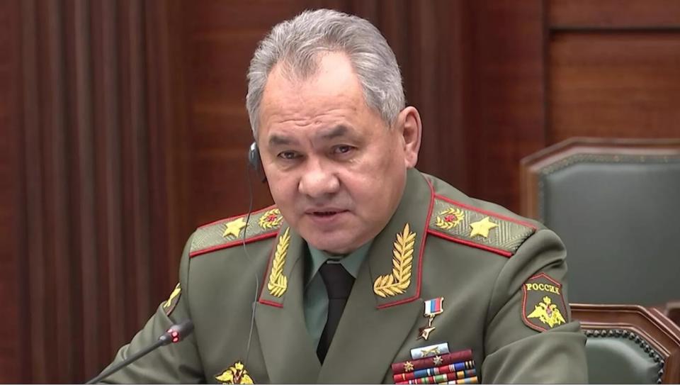 俄國國防部長紹伊古(Sergei Shoigu)。   圖：翻攝俄羅斯國防部官網