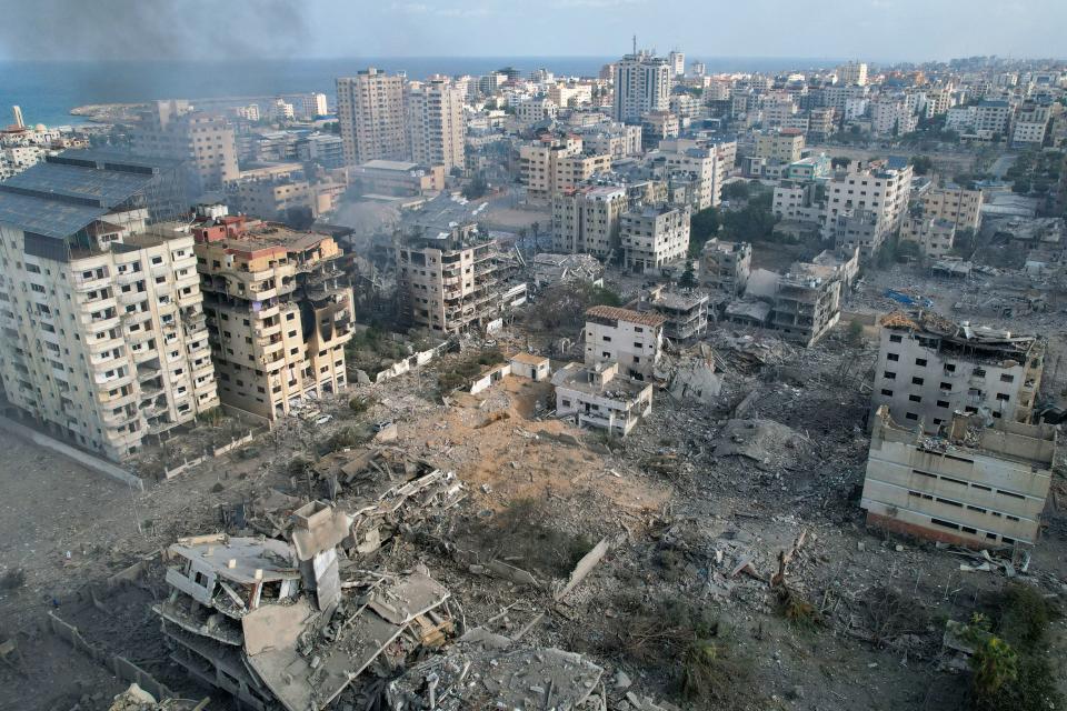 La devastación de Gaza tras los bombardeos