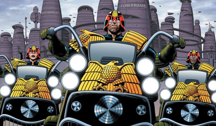 Judge Dredd is coming to the small screen - Credit: Rebellion