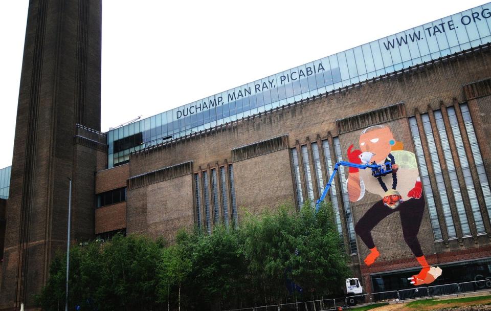 The boy was thrown from a Tate Modern balcony in August 2019 (Getty Images)