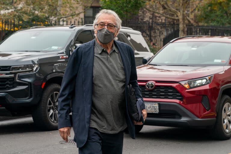 Robert De Niro llega a la corte en Nueva York para declarar durante el juicio