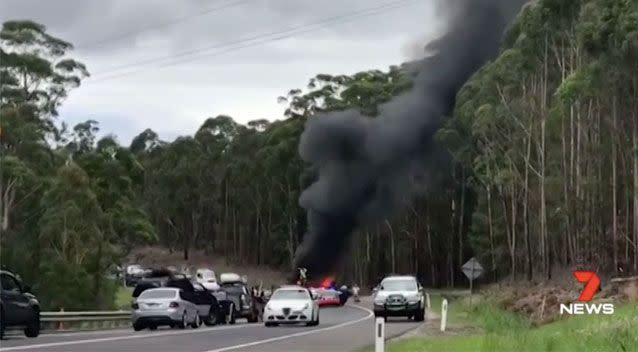 The Boxing Day crash killed three people.