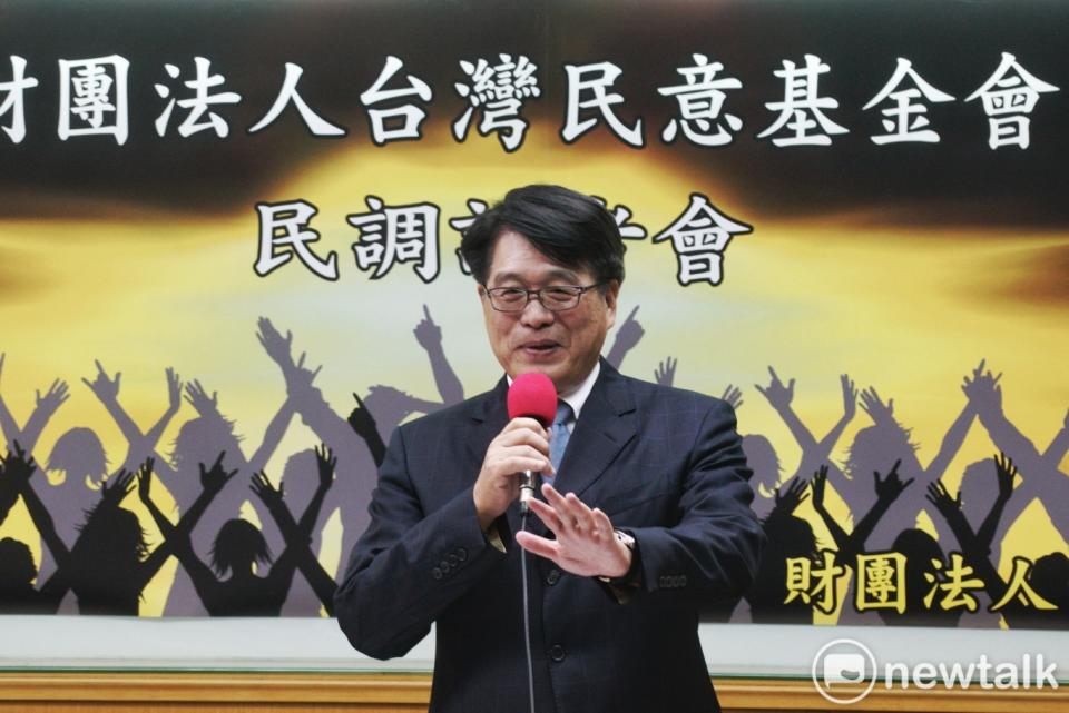 台灣民意基金會董事長游盈隆(資料照)。   圖：張良一/攝