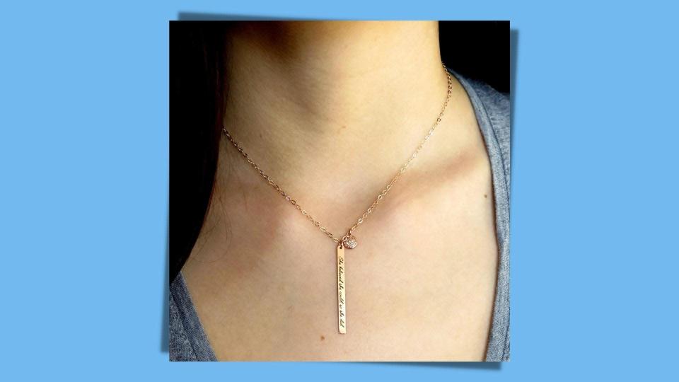 21 Best High School Graduation Gifts: Etsy Necklace