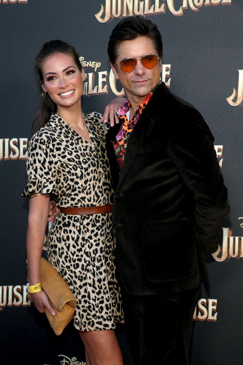 Caitlin McHugh and John Stamos