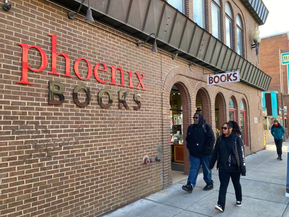Phoenix Books in Burlington, shown Nov. 24, 2023.