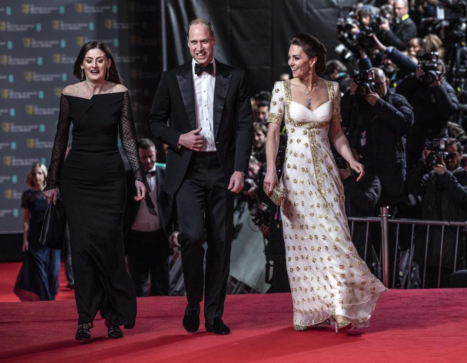 The duke and duchess making their grand entrance.&nbsp; (Photo: WPA Pool via Getty Images)