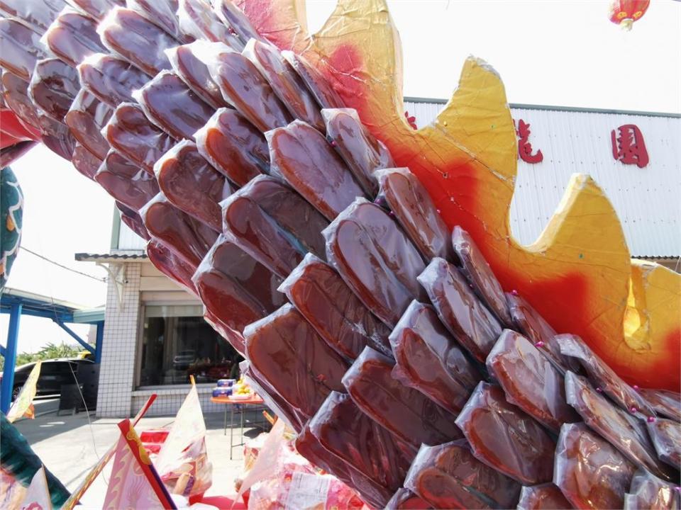 嘉義東石永齡宮清醮大典　「千片烏魚子打造神龍」超澎湃