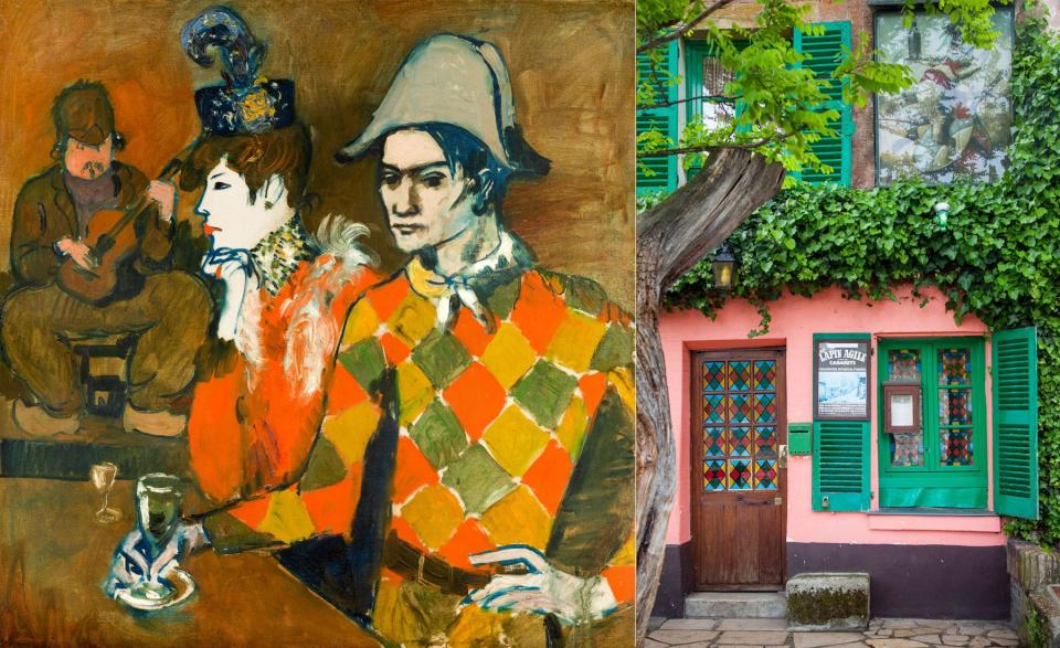 Au Lapin Agile by Pablo Picasso (Paris)