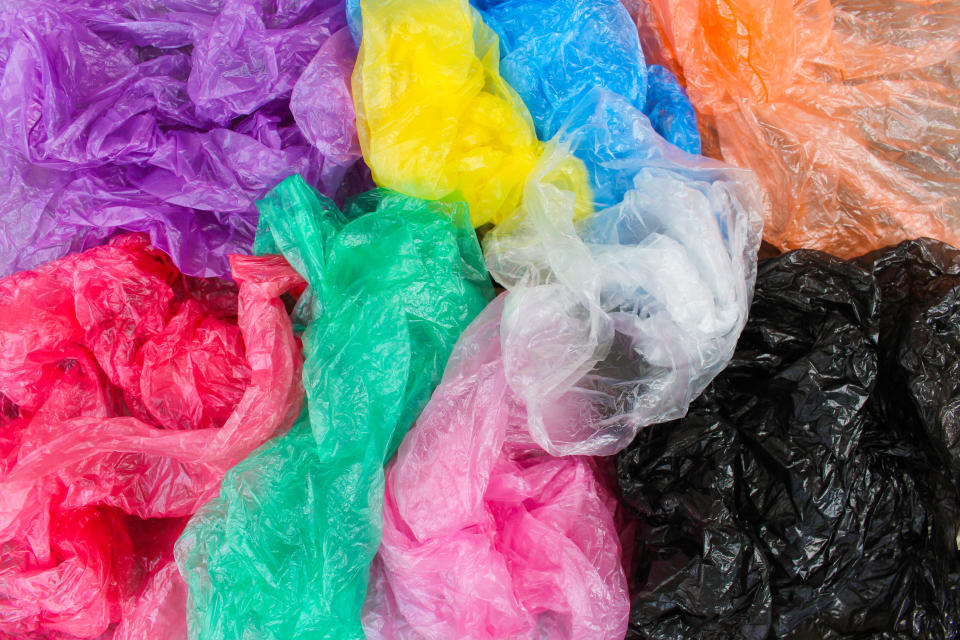 Around the world, single-use plastic bags are creating a pollution nightmare. (Photo: Mukhina1 via Getty Images)