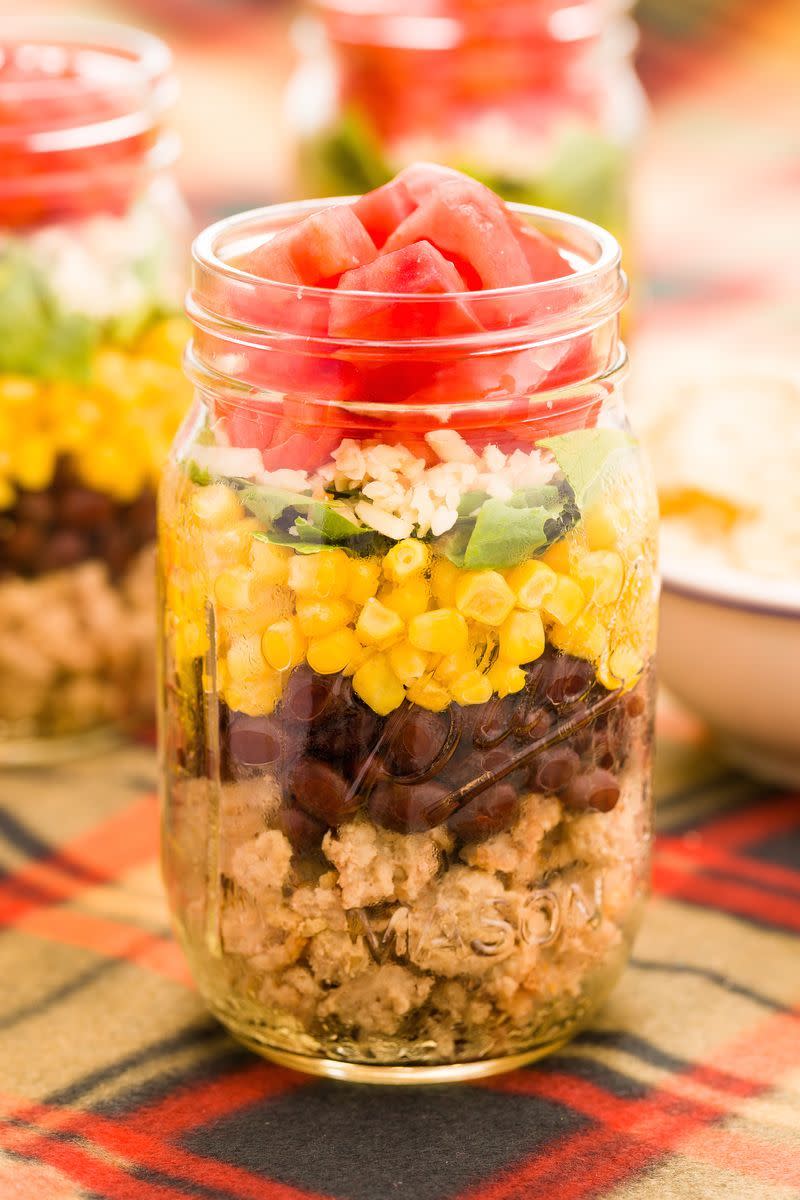 Taco Salad Jar