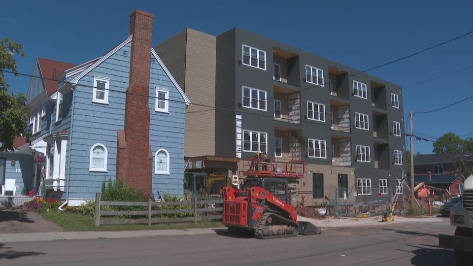 This apartment building on Fitzroy Street in Charlottetown will be 28-units and completed by Fall 2022. It was built with $2 million received by the Canadian Mental Health Association of P.E.I.