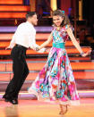 Val Chmerkovskiy and Zendaya perform on "Dancing With the Stars."