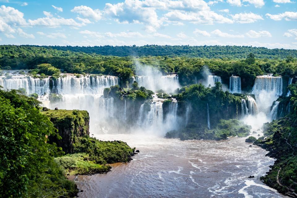 Iguassu Waterfall Brazil Argentina