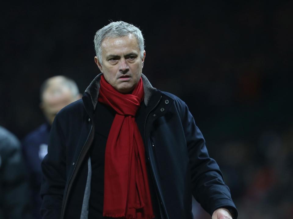 Jose Mourinho saw his side concede yet more ground in the title race on Boxing Day: Getty