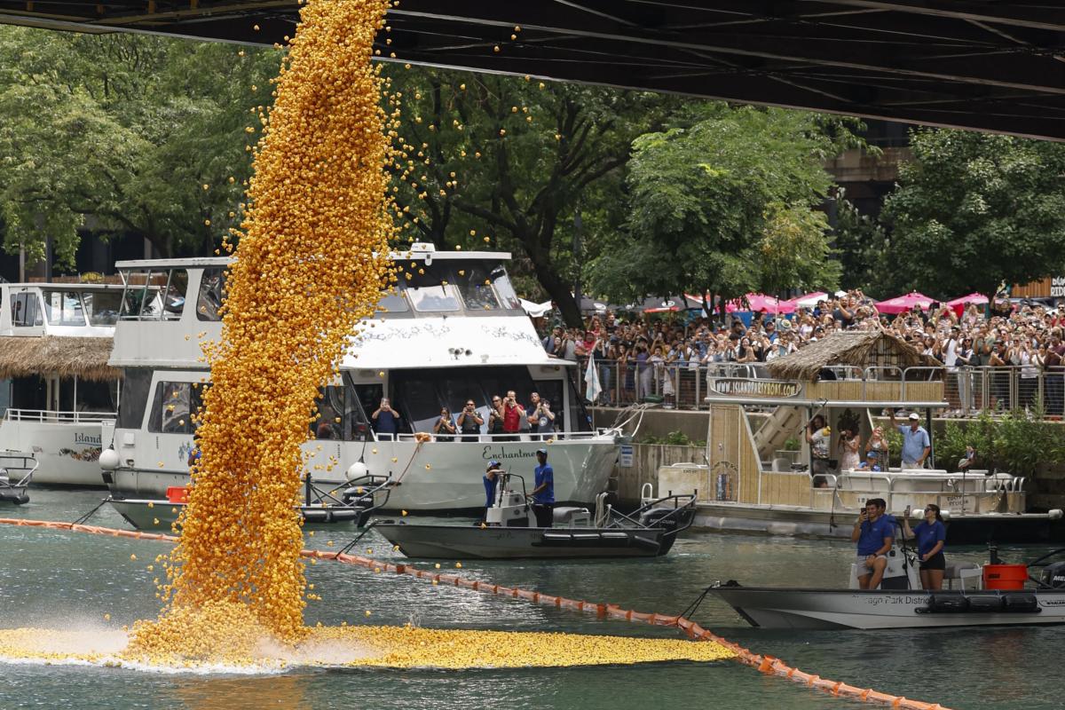 Chicago Ducky Derby 2024 makes big splash for Special Olympics Illinois