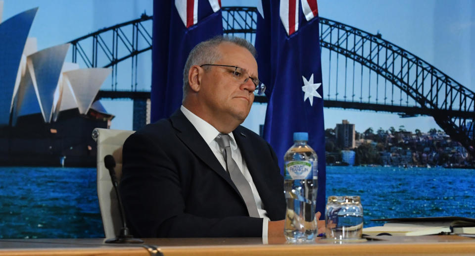 Australia Prime Minister Scott Morrison. Source: AAP