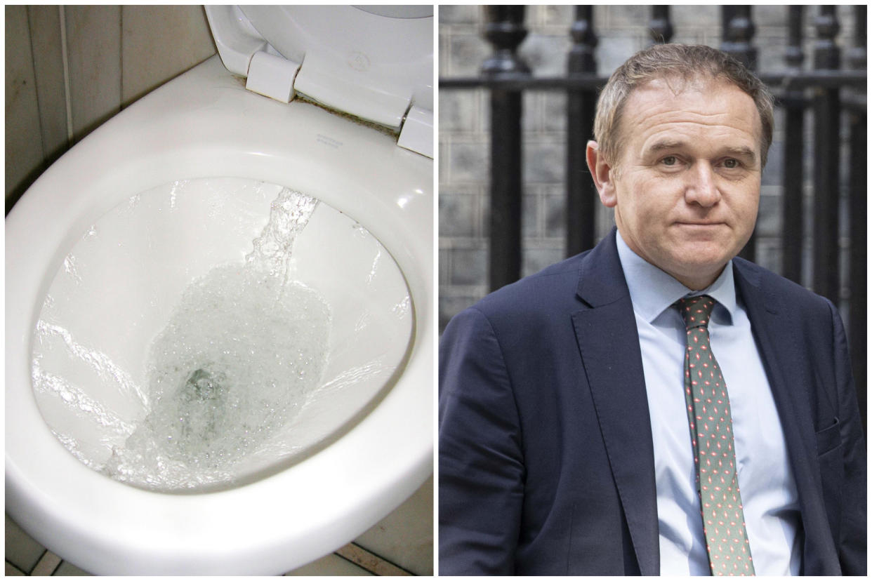 George Eustice: 'There are lots of actions you can take to save water at home and in the garden.' (PA/Getty Images)