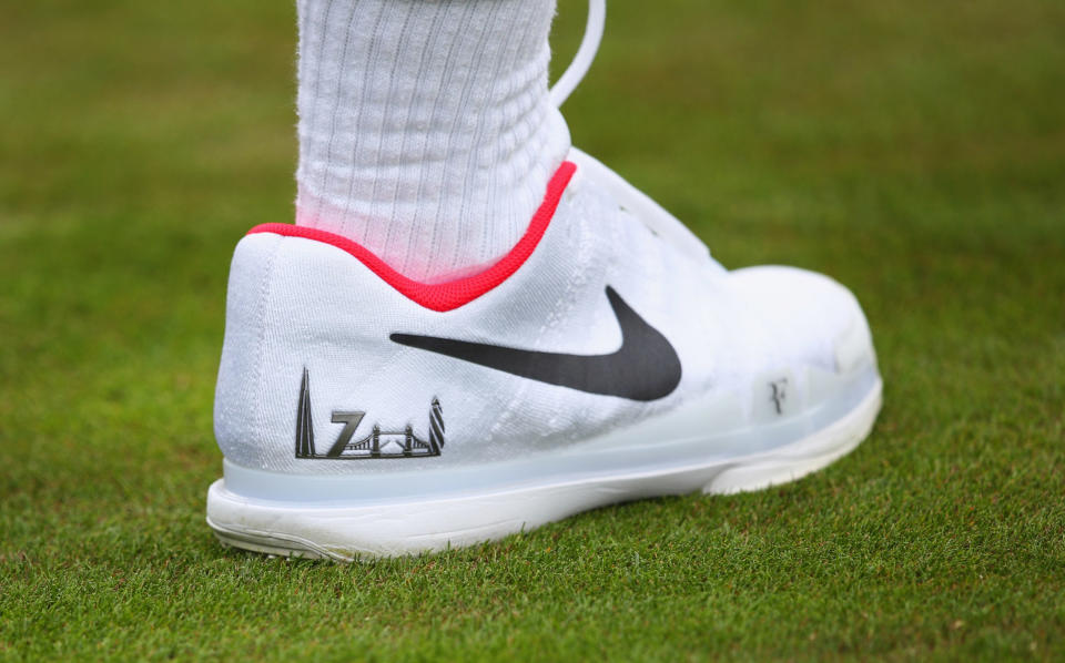 Roger Federer's Feet