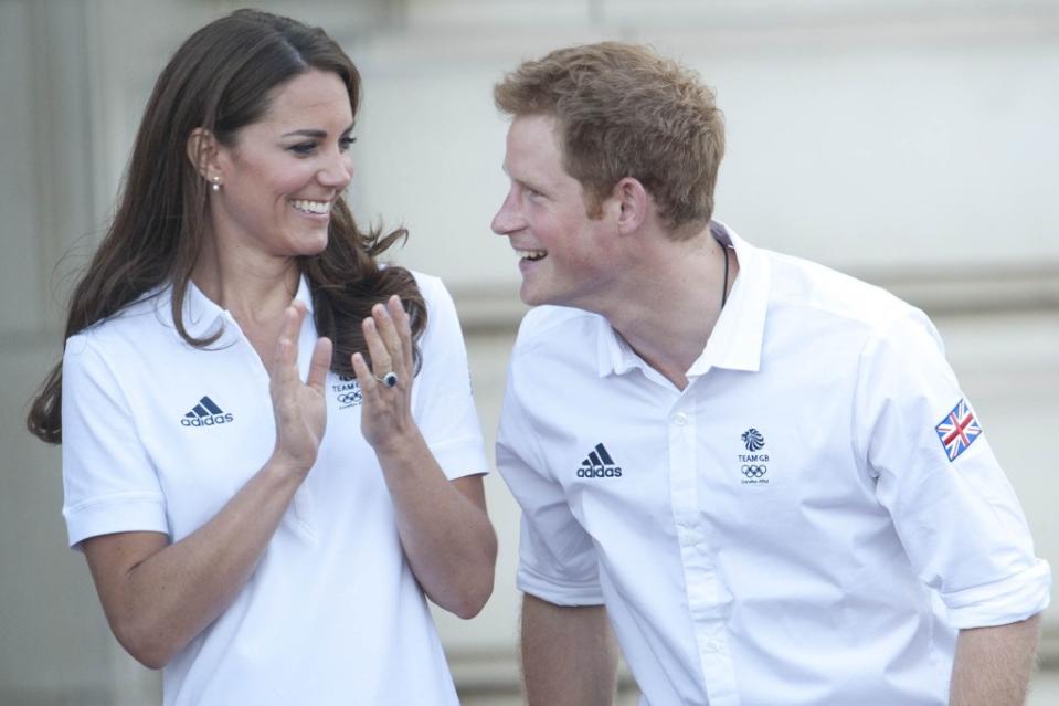 Harry did not see his cancer-stricken sister-in-law Kate Middleton during his return to the UK. The pair, pictured together in 2012, were once close. UK Press via Getty Images