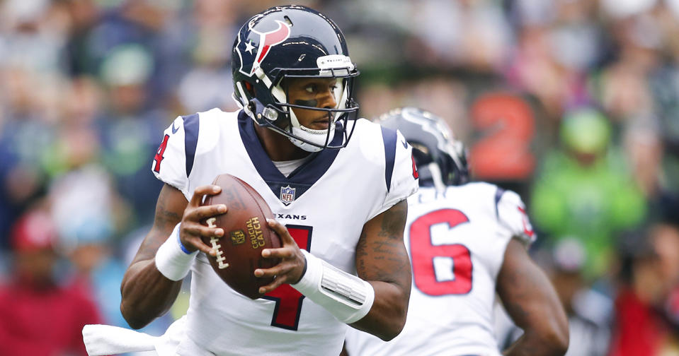 Deshaun Watson tore his ACL in practice on Thursday.