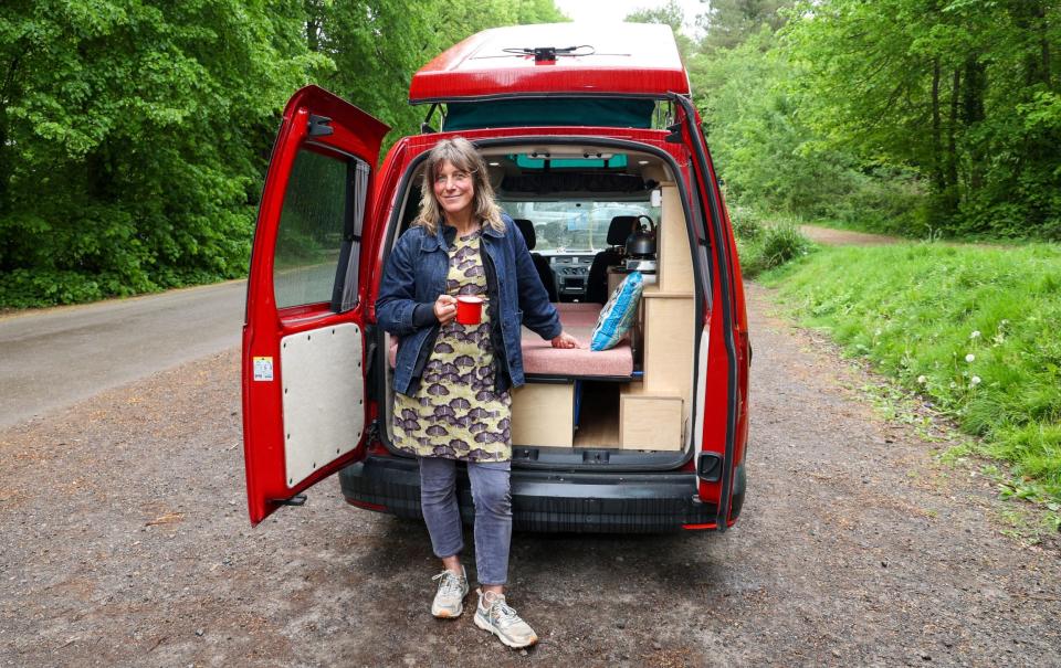 Mags MacKean says trips in her VW Caddy Maxi have allowed her to fall in love with the British Isles all over again